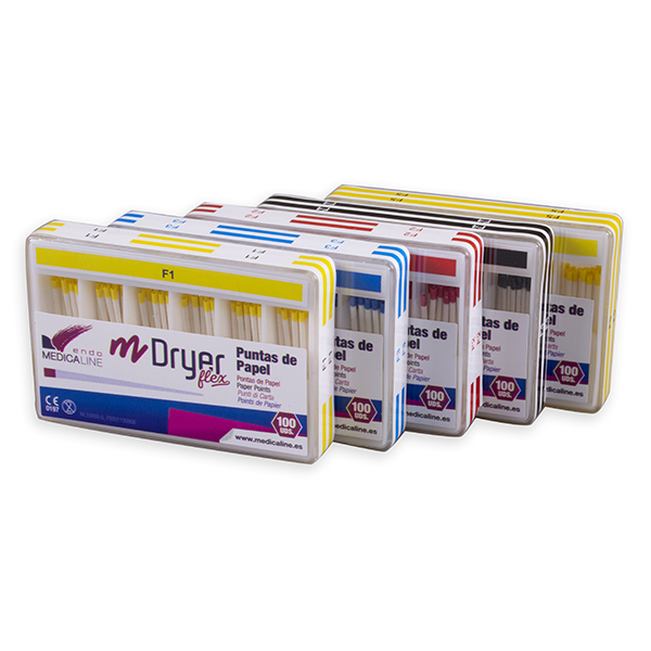PUNTA PAPEL M-DRYER M-CONIC FLEX (100u.) - MEDICALINE
