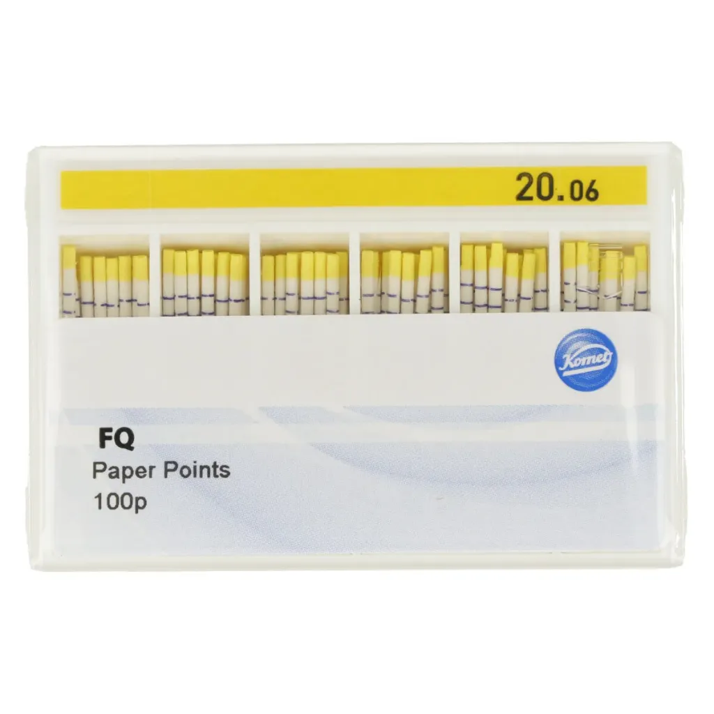 [080706] PUNTAS PAPEL CON.04 Y.06 (100uds) - KOMET (Nº50 4%)