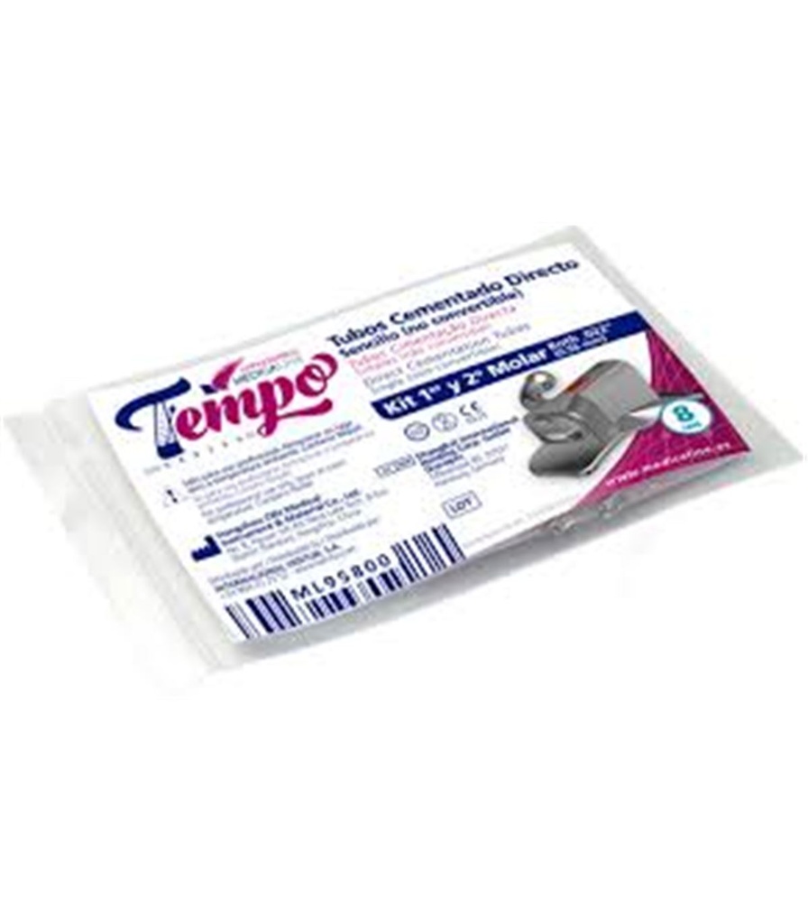 [ML95810] TUBOS KIT CEMENTADO DIRECTO ROTH 018 (8UDS)- MEDICALINE ML95810