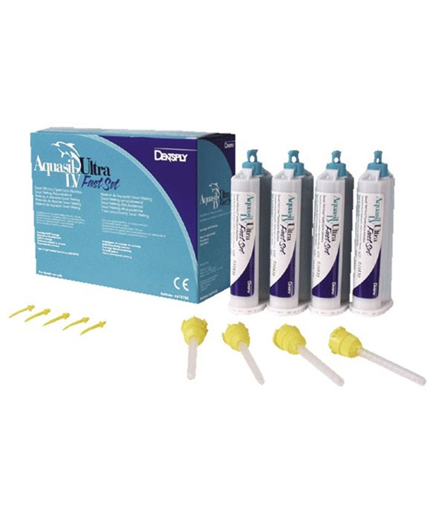 [107138] AQUASIL ULTRA + SILICONA FLUIDA (4X50ml)- DENTSPLY SIRONA (Ultra+ XLV Regular Set)